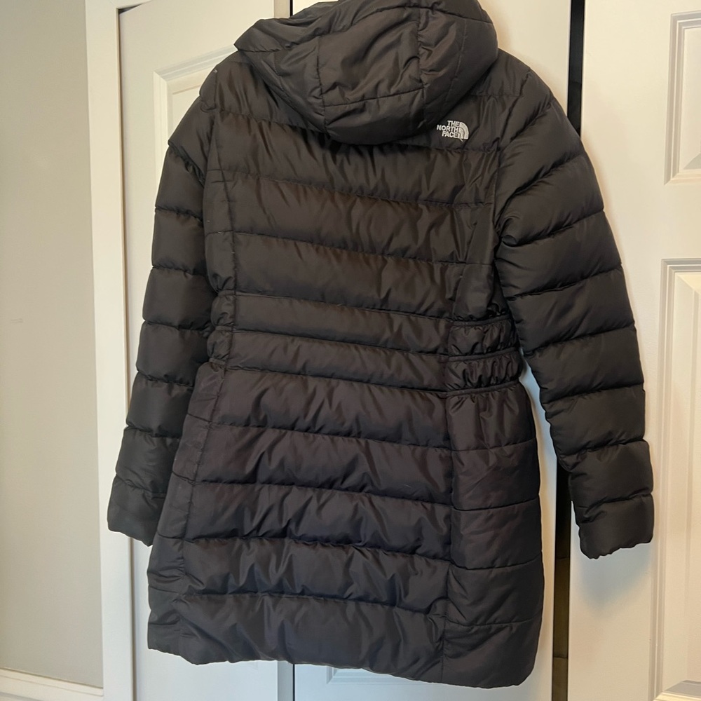 Women's North Face Black Puffer Coat - Picture 3 of 3
